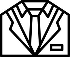 Tuxedo Line Icon vector