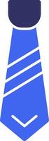 Cravat Solid Two Color Icon vector