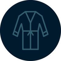 Tunic Line Multi color Icon vector