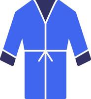 Tunic Solid Two Color Icon vector