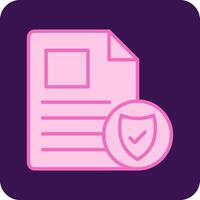 Approved Document Vector Icon