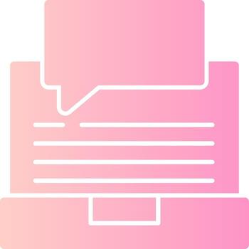 Swift Learn Solid Multi Gradient Icon vector