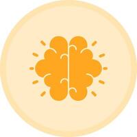 Mind Glow Multicolor Circle Icon vector
