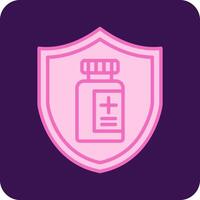 Vaccine Protection Vector Icon