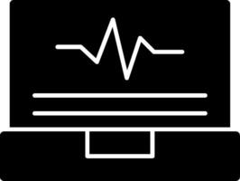 Edu Pulse Glyph Icon vector
