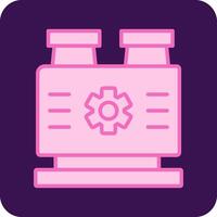 Factory Machine Vector Icon