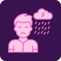 Depression Vector Icon