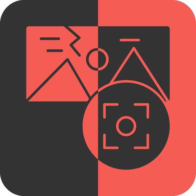 Snap Craze Red Inverse Icon