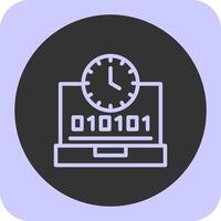 Swift Flex Linear Round Icon vector