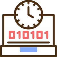 Swift Flex Color Filled Icon vector