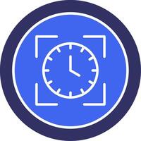 Snap Flex Solid Two Color Icon vector