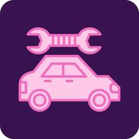 Car maintenance Vector Icon