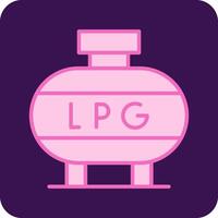 Liquefied Petroleum Gas Vector Icon