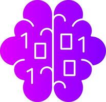 Mind Rush Solid Multi Gradient Icon vector