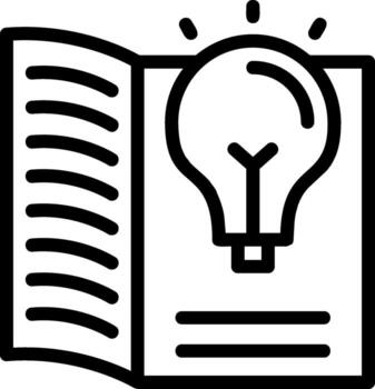 Learn Wiz Line Icon vector