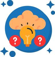 Quiz Wiz IQ Tailed Color Icon vector