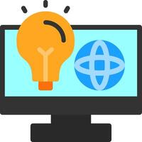 Swift Wiz Flat Icon vector