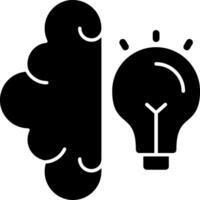 Mind Wiz Glyph Icon vector