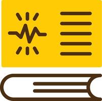 Learn Spark Yellow Lieanr Circle Icon vector