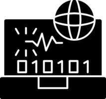 Swift Spark Glyph Icon vector