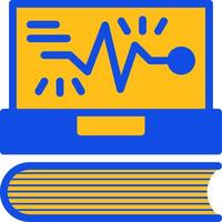 Ace Spark Flat Two Color Icon vector