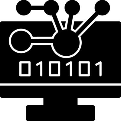 Byte Lift Glyph Icon