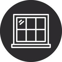 Window Inverted Icon vector