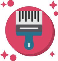 Paintbrush Tailed Color Icon vector