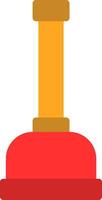 Plunger Flat Icon vector