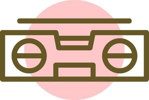 Level Linear Circle Icon vector