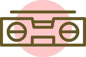 Level Linear Circle Icon vector