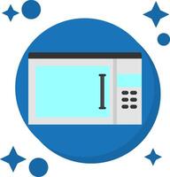 horno cola color icono vector