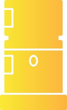 Refrigerator Solid Multi Gradient Icon vector