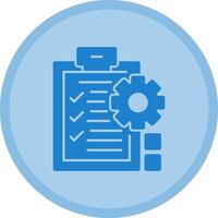 Checklist indicating preparation Multicolor Circle Icon vector