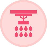 Sprinkler Multicolor Circle Icon vector