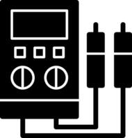 Voltage Tester Glyph Icon vector