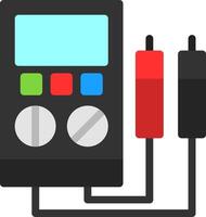 Voltage Tester Flat Icon vector