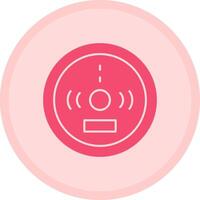 Carbon Monoxide Detector Multicolor Circle Icon vector