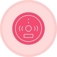 Carbon Monoxide Detector Multicolor Circle Icon vector