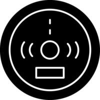 Carbon Monoxide Detector Glyph Icon vector