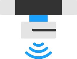 Motion Sensor Flat Icon vector