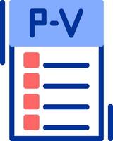 Parking violation Color Filled Icon vector