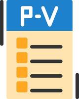 Parking violation Flat Icon vector