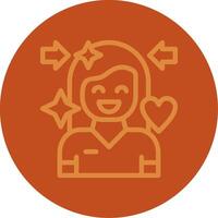 Pride Line Multi color Icon vector