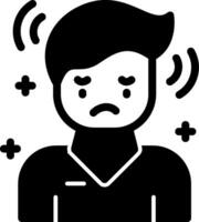 Regret Glyph Icon vector