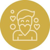 Compassion Line Multi color Icon vector