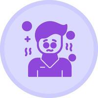 Apprehension Multicolor Circle Icon vector