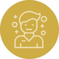 Pessimism Line Multi color Icon vector