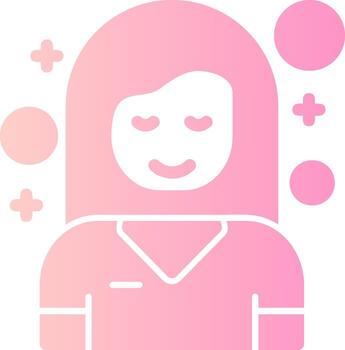 Serenity Solid Multi Gradient Icon vector