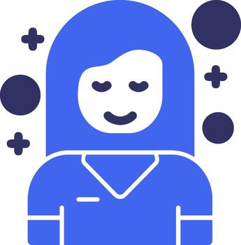 Serenity Solid Two Color Icon vector